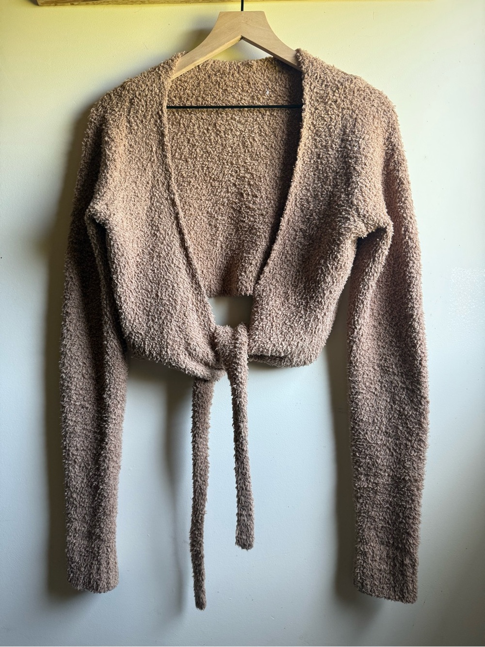 SKIMS Teddy Wrap Top